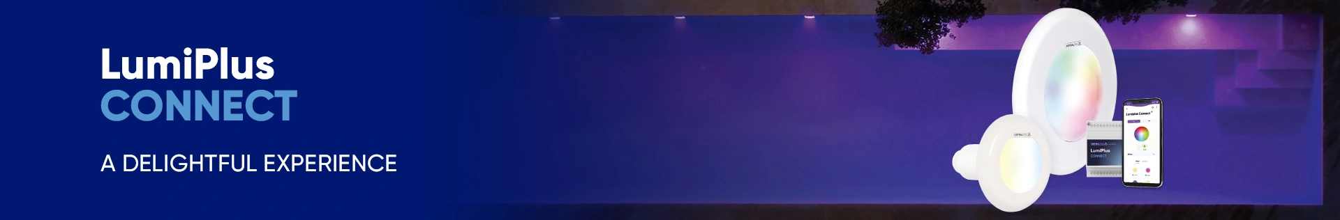 fluidra lumiplus connect okos medence vilagitasok